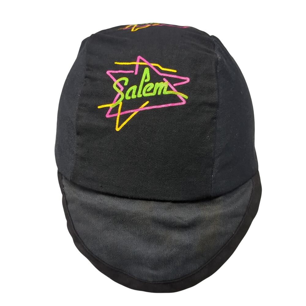 Salem Fresh On The Scene Baseball Cap Black One Size Stretch Fit Printed Outdoor